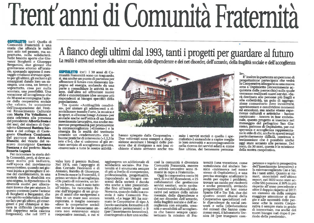 Chiari Week - 17 febbraio 2023