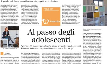 Al passo degli adolescenti